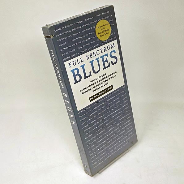 Charley Patton, Papa Charlie Jackson, Memphis Slim, Billie Holiday, Big Joe Williams, Bumble Bee Slim, Etc. - Full Spectrum Blues: Rural Blues, Paino Blues, Boogie Woogie, Classic Blues, Vaudeville & Urban Blues (4xCD) (CD)