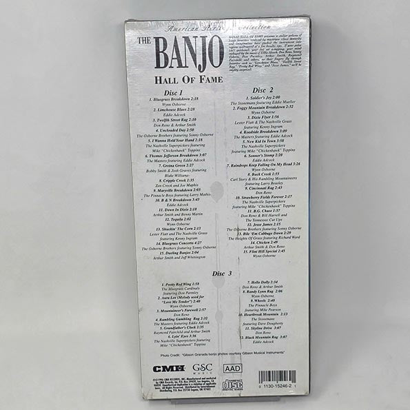 The Osbourne Brothers, Lester Flatt, The Nashville Superpickers, Don Reno, Etc. - The Banjo Hall Of Fame: 42 All Time Banjo Classics (3xCD) (CD)