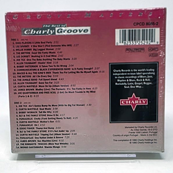 Funkadelic, The Meters, Joe Tex, Ohio Players, Etc. - The Best Of Charly Groove (30 tracks) (CD)