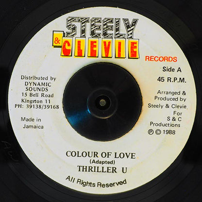 Thriller U - Colour Of Love  /  Version (7")