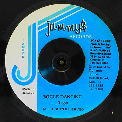 Tiger - Bogle Dance  /  Version (7")