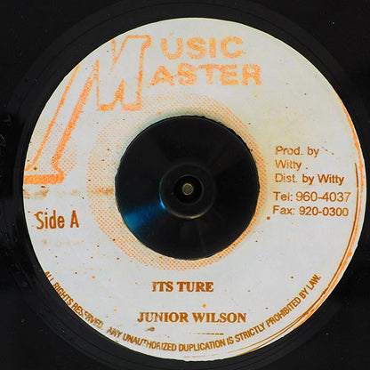 Jr. Wilson - It's True  /  Version (7")