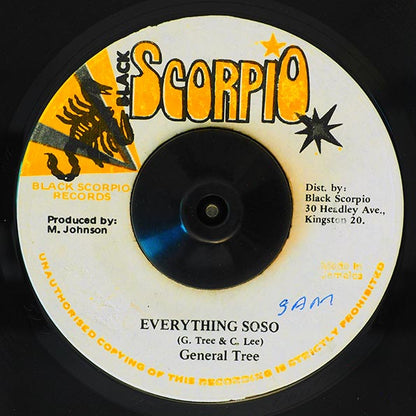 General Trees - Everything Soso  /  Black Roots - Version (7")