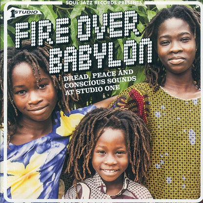 Wailing Souls, The Gladiators, The Viceroys, Judah Eskender Tafari, Etc. - Fire Over Babylon: Dread, Peace And Conscious Sounds At Studio One (LP)