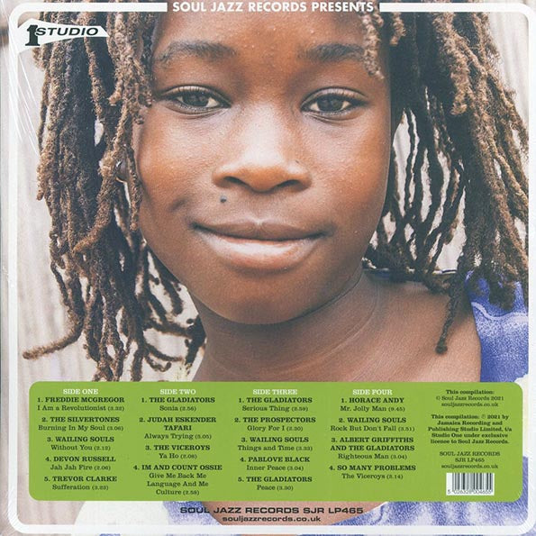 Wailing Souls, The Gladiators, The Viceroys, Judah Eskender Tafari, Etc. - Fire Over Babylon: Dread, Peace And Conscious Sounds At Studio One (LP)