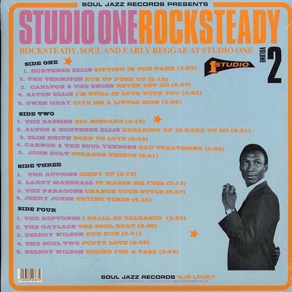 Alton Ellis, Slim Smith, The Gaylads, The Paragons, Delroy Wilson, Etc. - Studio One Rocksteady Volume 2: Rocksteady, Soul And Early Reggae At Studio One, The Soul Of Young Jamaica (LP) - PureSound Records