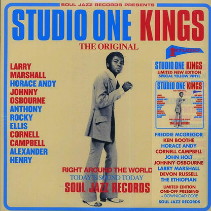 Larry Marshall, Horace Andy, Johnny Osbourne, Ken Boothe, The Ethiopian, Etc. - Studio One Kings (ltd. ed.) (2xLP) (LP) - PureSound Records