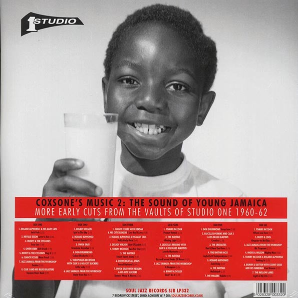 Don Drummond, Roland Alphonso, The Maytals, Owen Gray, Tommy McCook, Etc. - Coxsone's Music 2: The Sound Of Young Jamaica, More Early Cuts From The Vaults Of Studio One 1959-63 (LP) - PureSound Records