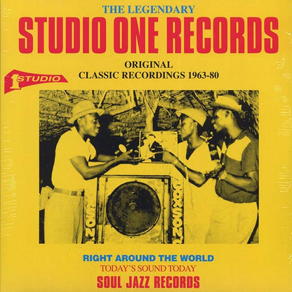 The Skataites, The Maytals, Freddy McKay, Sub Specialist, Ernest Ranglin, Lone Ranger, Etc. - The Legendary Studio One Records: Original Classic Recordings 1963-1980 (LP)