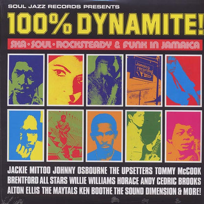 Johnny Osbourne, Cedric Brooks, The Maytals, Alton Ellis, Willie Williams, The Upsetters, Etc. - 100% Dynamite! (LP) - PureSound Records