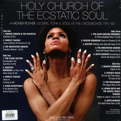 Dorothy Norwood, The Clark Sisters, Roscoe Robinson, Etc. - Holy Church Of The Ecstatic Soul (A Higher Power: Gospel, Funk & Soul At The Crossroads 1971-83) (LP) - PureSound Records