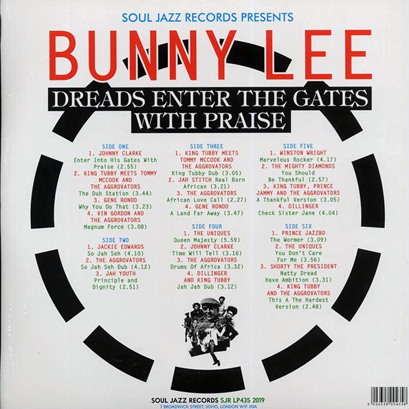 Bunny Lee, King Tubby, Johnny Clarke, Dillinger, Prince Jazzbo, The Uniques, Etc. - Dreads Enter The Gates With Praise (LP) - PureSound Records