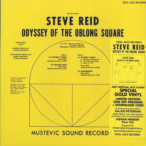 Steve Reid - Odyssey Of The Oblong Square (ltd. ed.) (LP)