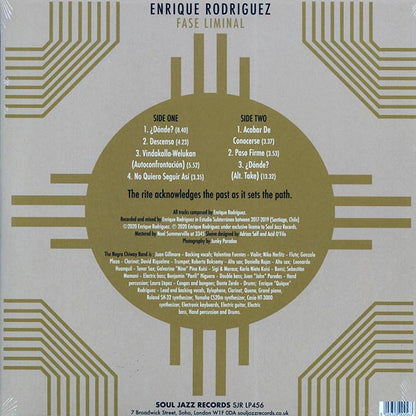 Enrique Rodriguez & The Negra Chiway Band - Fase Liminal (LP) - PureSound Records