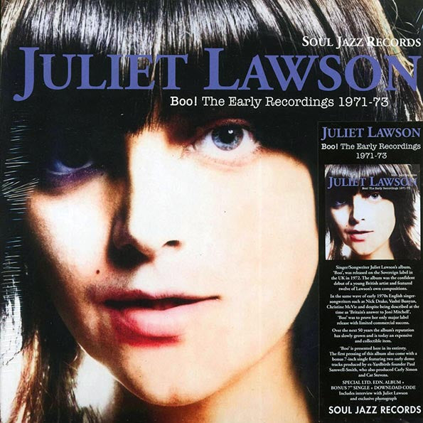 Juliet Lawson - Boo! The Early Recordings 1971-73 (ltd. ed.) (LP) - PureSound Records