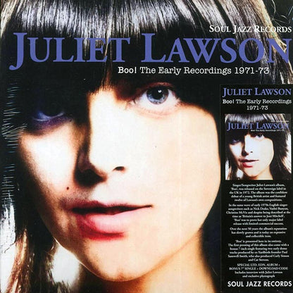 Juliet Lawson - Boo! The Early Recordings 1971-73 (ltd. ed.) (LP) - PureSound Records