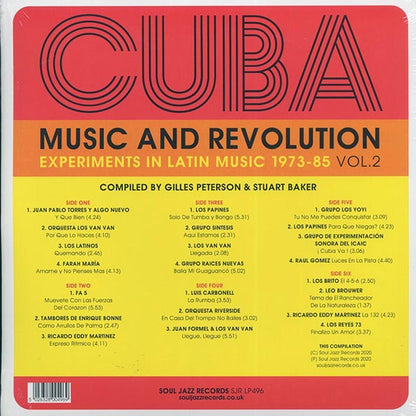 Various - Cuba Music And Revolution Volume 2: Culture Clash In Havana Cuba, Experiments In Latin Music 1973-85 (LP)