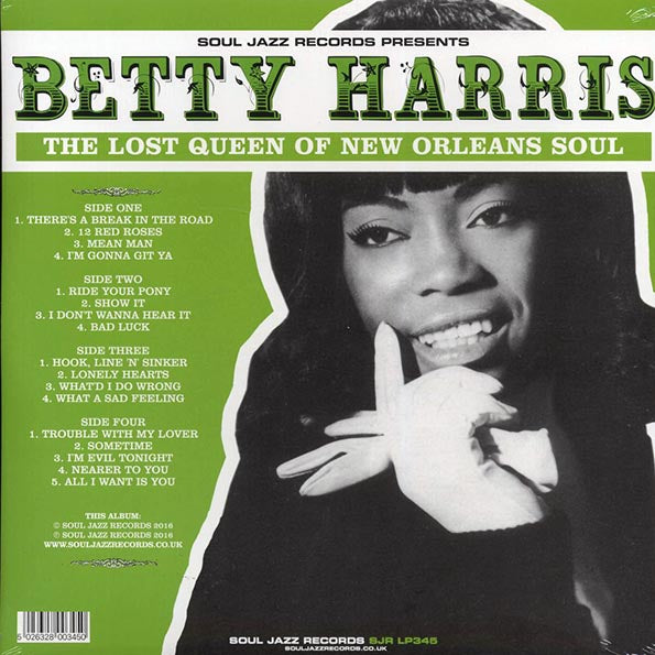 Betty Harris - The Lost Queen Of New Orleans Soul (2xLP) - PureSound Records