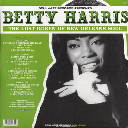 Betty Harris - The Lost Queen Of New Orleans Soul (2xLP) - PureSound Records
