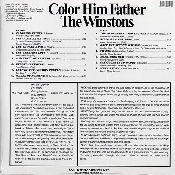 The Winstons - Color Him Father (+4 bonus tracks) (ltd. ed.) (LP)