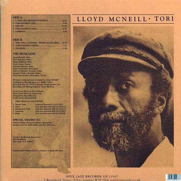 Lloyd McNeill - Tori (LP) - PureSound Records