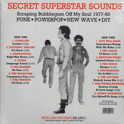 Various - Secret Superstar Sounds: Scraping Bubblegum Off My Soul 1977-80 (LP)