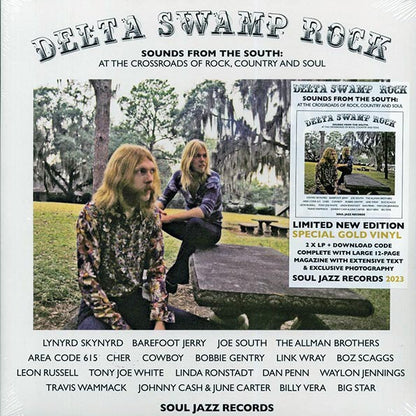 Lynyrd Skynyrd, Barefoot Jerry, The Allman Brothers, Link Wray, Dan Penn, Etc. - Delta Swamp Rock: Sounds From The South At The Crossroads Of Rock, Country And Soul (LP) - PureSound Records
