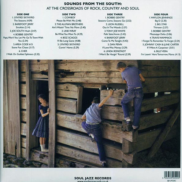 Lynyrd Skynyrd, Barefoot Jerry, The Allman Brothers, Link Wray, Dan Penn, Etc. - Delta Swamp Rock: Sounds From The South At The Crossroads Of Rock, Country And Soul (LP) - PureSound Records
