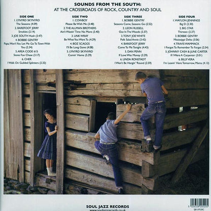 Lynyrd Skynyrd, Barefoot Jerry, The Allman Brothers, Link Wray, Dan Penn, Etc. - Delta Swamp Rock: Sounds From The South At The Crossroads Of Rock, Country And Soul (LP) - PureSound Records