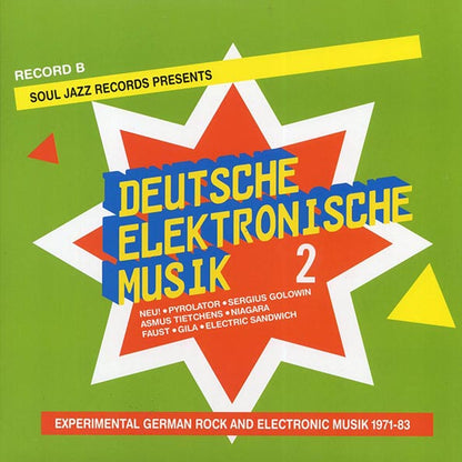 Various - Deutsche Elektronische Musik 2 Record B: Experimental German Rock And Electronic Musik 1971-83 (LP)