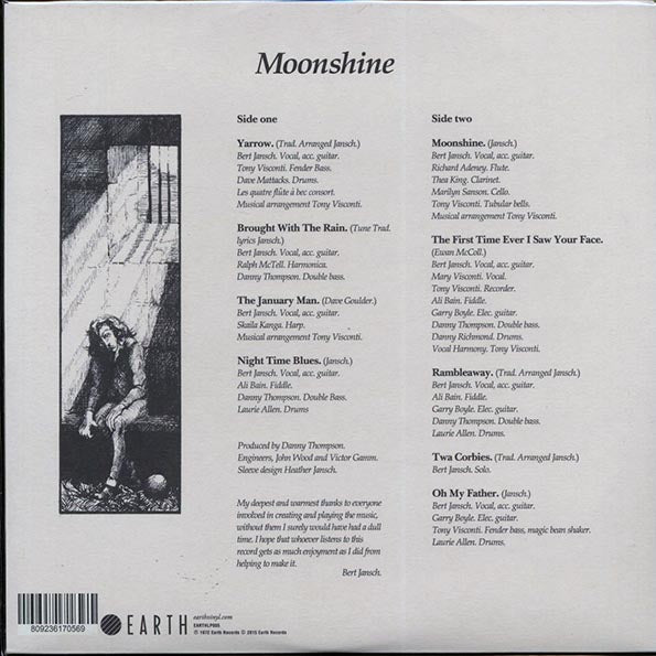 Bert Jansch - Moonshine (ltd. ed.) (LP) - PureSound Records