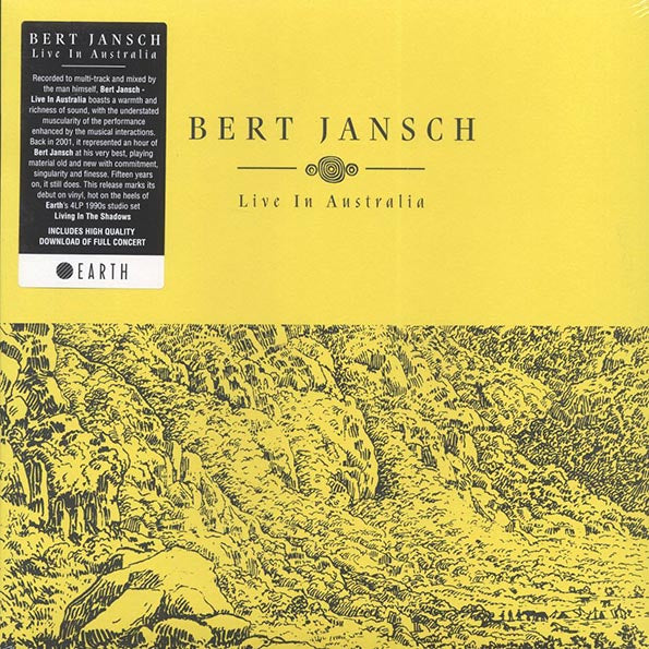 Bert Jansch - Live In Australia (LP) - PureSound Records
