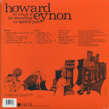 Howard Eynon - So What If Im Standing In Apricot Jam (40th Anniv. Ed.) (orange vinyl) (LP) - PureSound Records