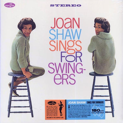 Joan Shaw - Sings For Swingers (+2 bonus tracks) (ltd. ed.) (LP) - PureSound Records