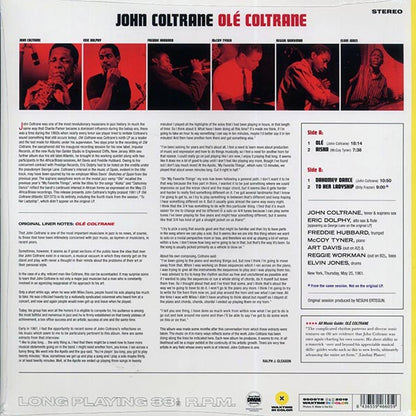 John Coltrane - Ole: The Complete Session (+bonus track) (ltd. ed.) (180g) (LP) - PureSound Records