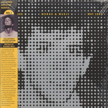 Lou Reed - Words & Music, May 1965 (silver metallic vinyl) (LP) - PureSound Records