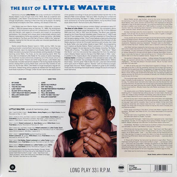 Little Walter - The Best Of Little Walter (+4 bonus tracks) (LP) - PureSound Records