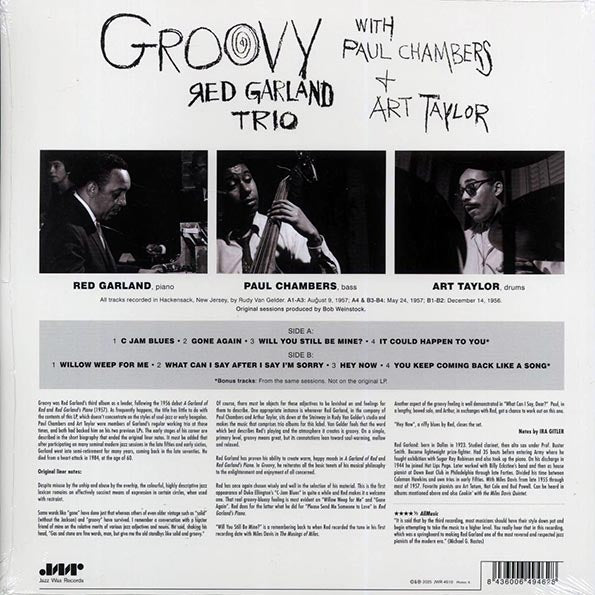 Red Garland Trio - Groovy (+2 bonus tracks) (ltd. ed.) (LP)