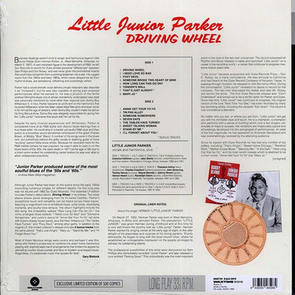 Little Junior Parker - Driving Wheel (+4 bonus tracks) (ltd. ed.) (LP) - PureSound Records