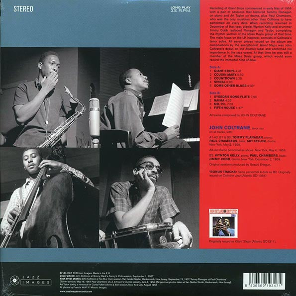 John Coltrane - Giant Steps (ltd. ed.) (180g) (LP) - PureSound Records