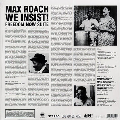 Max Roach - We Insist! Max Roach's Freedom Now Suite (+bonus track) (ltd. ed.) (LP) - PureSound Records