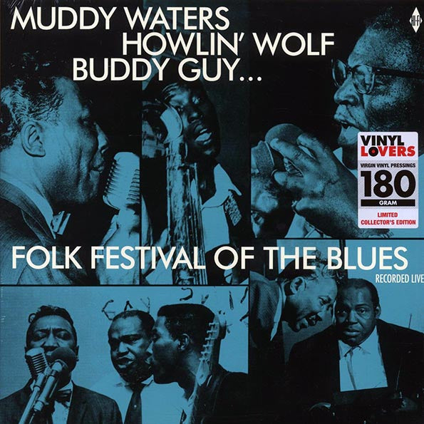 Muddy Waters, Buddy Guy, Howlin' Wolf, Sonny Boy Williamson - Folk Festival Of The Blues (ltd. ed.) (LP) - PureSound Records