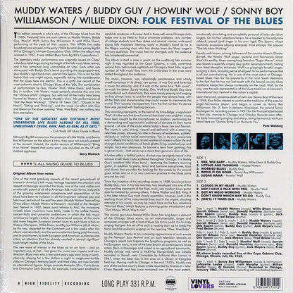 Muddy Waters, Buddy Guy, Howlin' Wolf, Sonny Boy Williamson - Folk Festival Of The Blues (ltd. ed.) (LP) - PureSound Records