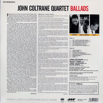 John Coltrane Quartet - Ballads (+2 bonus tracks) (ltd. ed.) (LP) - PureSound Records