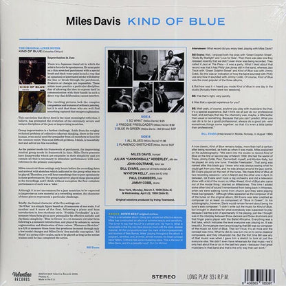 Miles Davis - Kind Of Blue (ltd. ed.) (LP) - PureSound Records