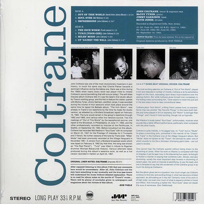 John Coltrane - Coltrane (+2 bonus tracks) (ltd. ed.) (LP) - PureSound Records