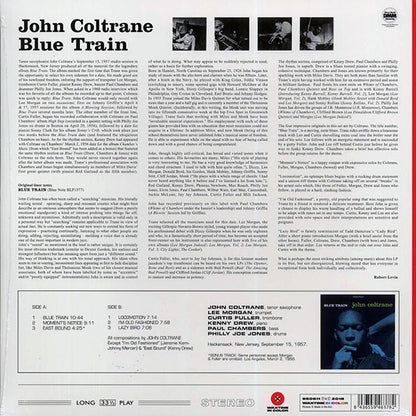 John Coltrane - Blue Train (+bonus track) (ltd. ed.) (180g) (LP) - PureSound Records