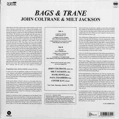 John Coltrane, Milt Jackson - Bags & Trane (+bonus track) (ltd. ed.) (180g) (LP) - PureSound Records