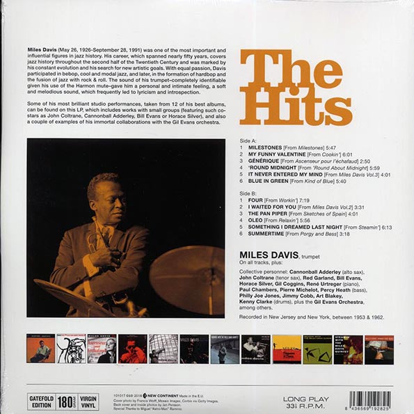 Miles Davis - The Hits (ltd. ed.) (LP) - PureSound Records
