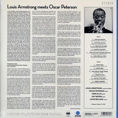 Louis Armstrong, Oscar Peterson - Louis Armstrong Meets Oscar Peterson (ltd. ed.) (180g) (LP) - PureSound Records